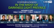 In the Midst of Darkness Light Prevails: An Interdisciplinary Symposium