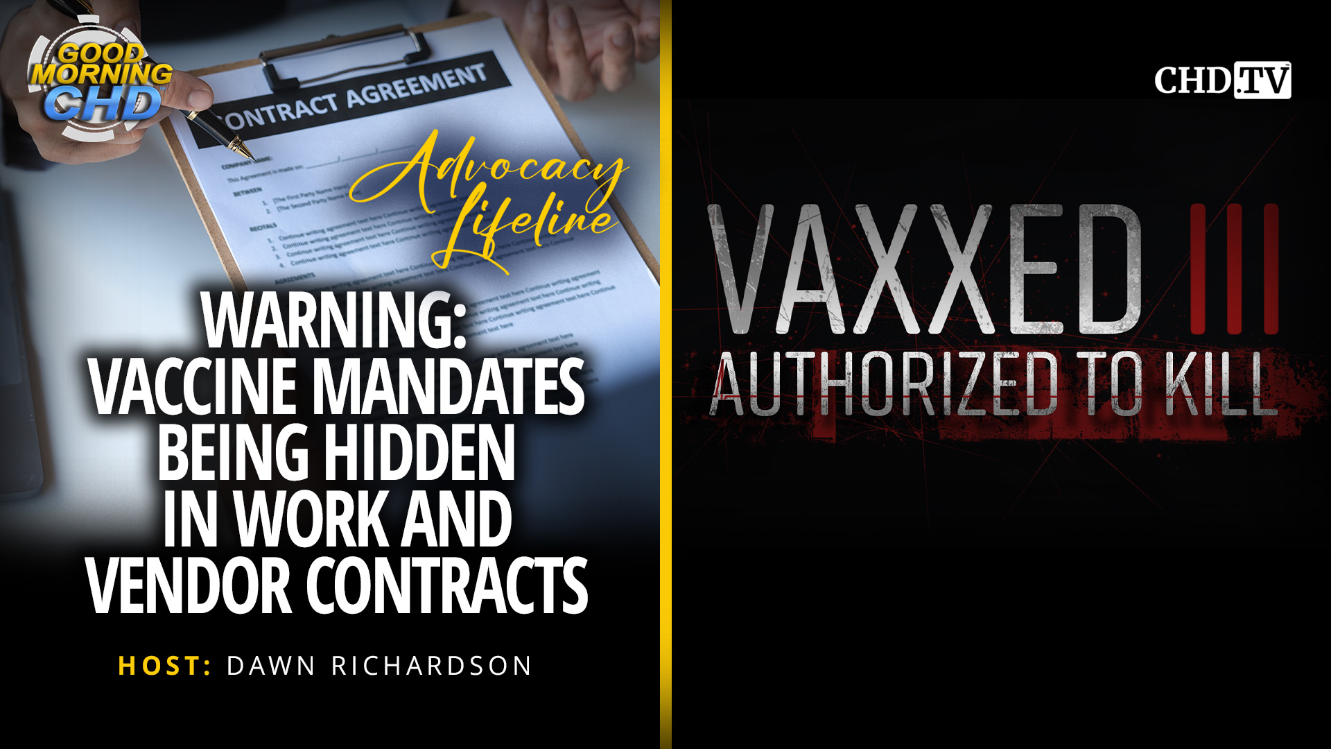 Warning: Vaccine Mandates Being Hidden in Work and Vendor Contracts + Vaxxed 3