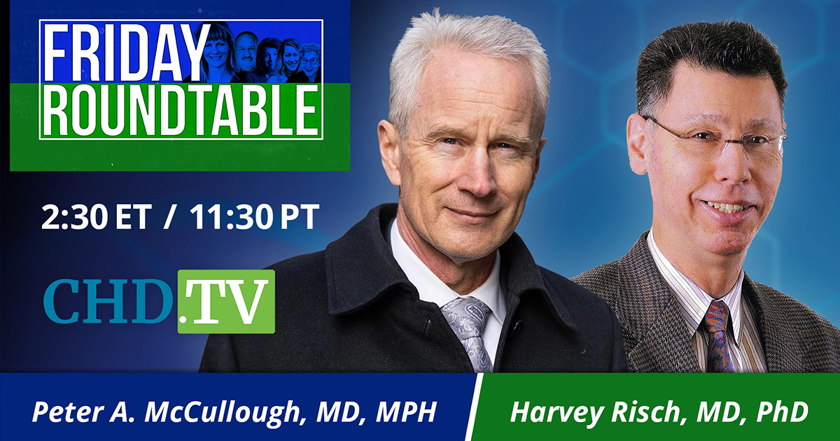 Peter A. McCullough, M.D., MPH + Harvey Risch, M.D., Ph.D.