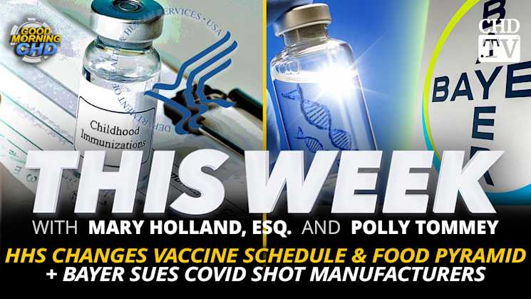 HHS Changes Vaccine Schedule & Food Pyramid + Bayer Sues COVID Shot Manufacturers