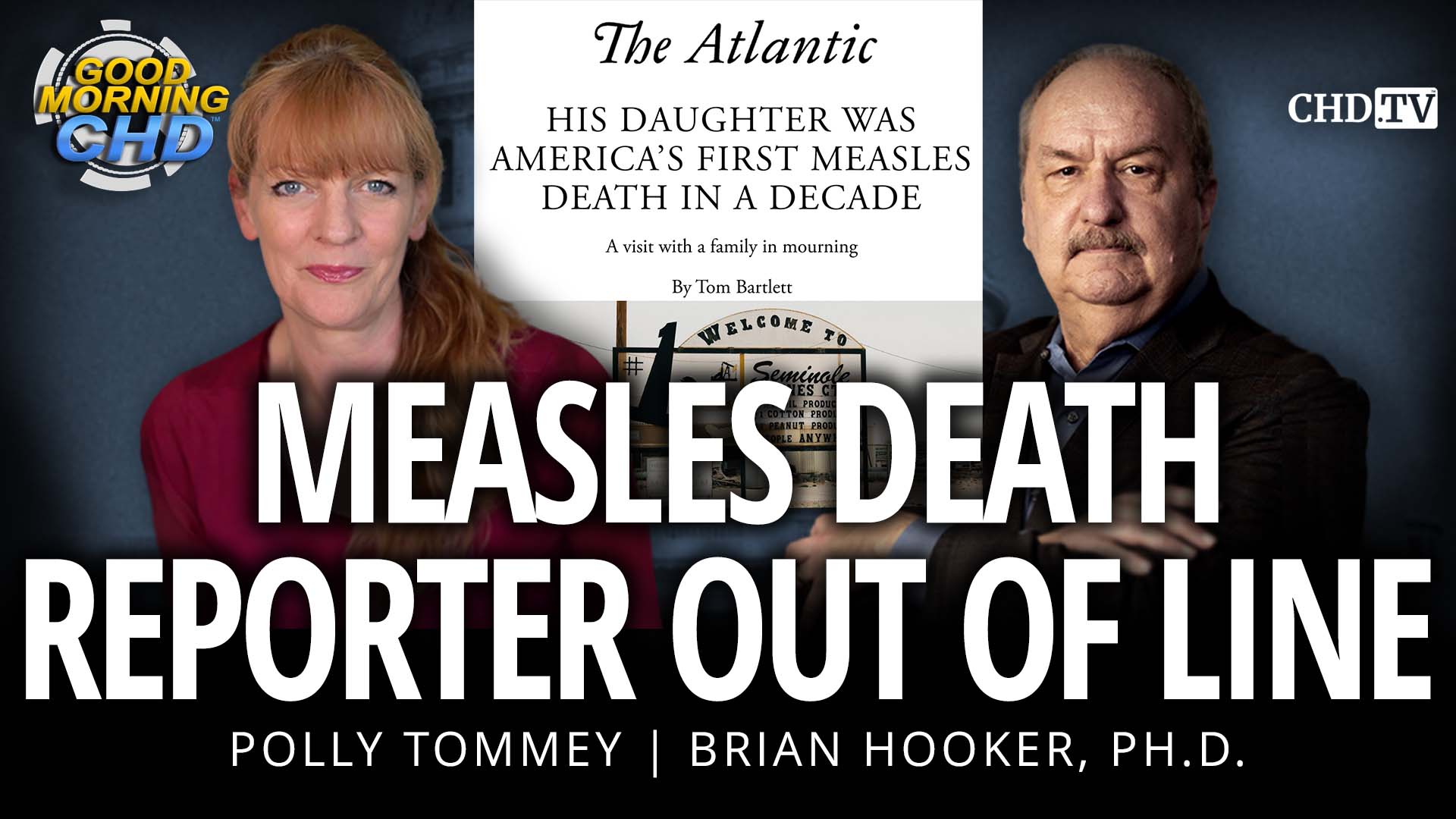 Measles Death Reporter Out Of Line