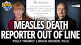 Measles Death Reporter Out Of Line