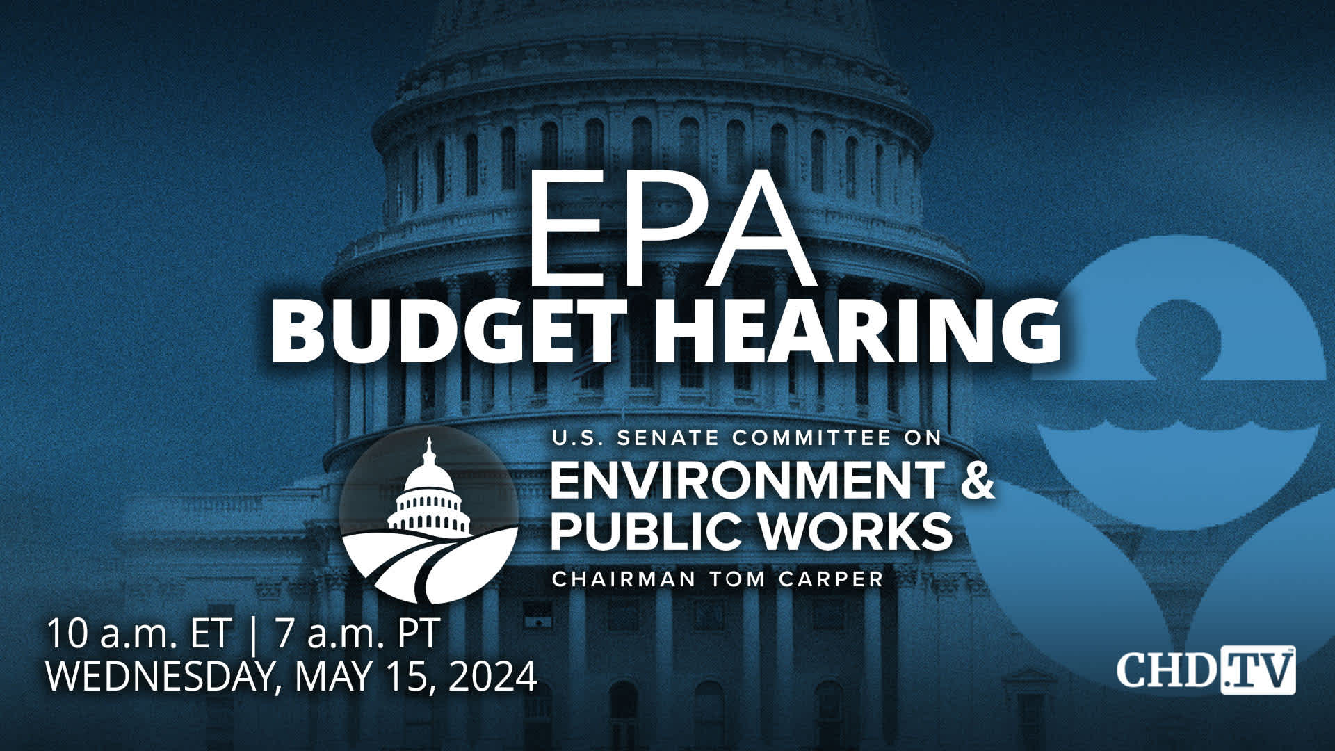 EPA Budget Hearing | May 15