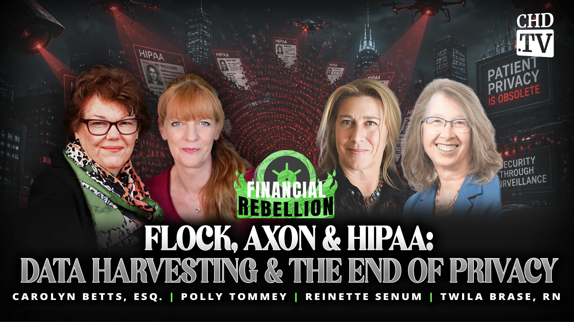 Flock, Axon, & HIPAA: Data Harvesting & The End of Privacy
