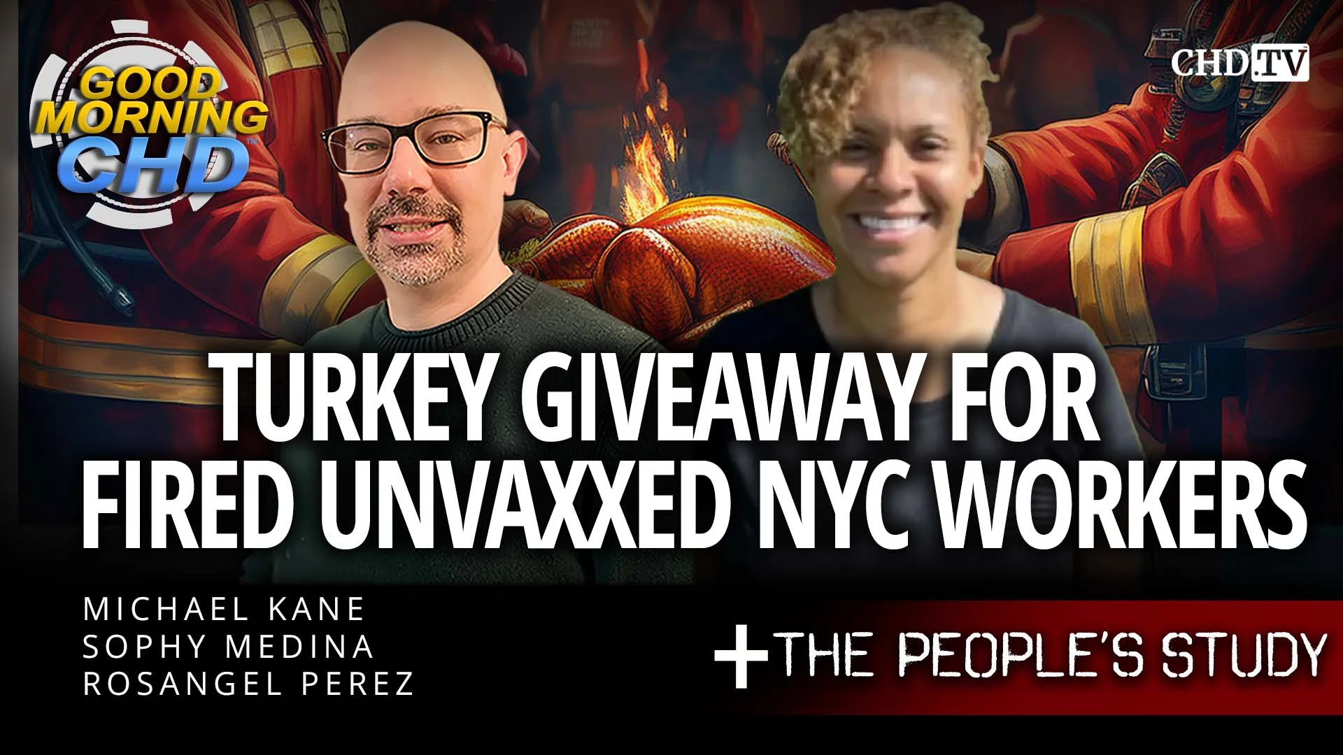 Turkey Giveaway for Fired Unvaxxed NYC Workers