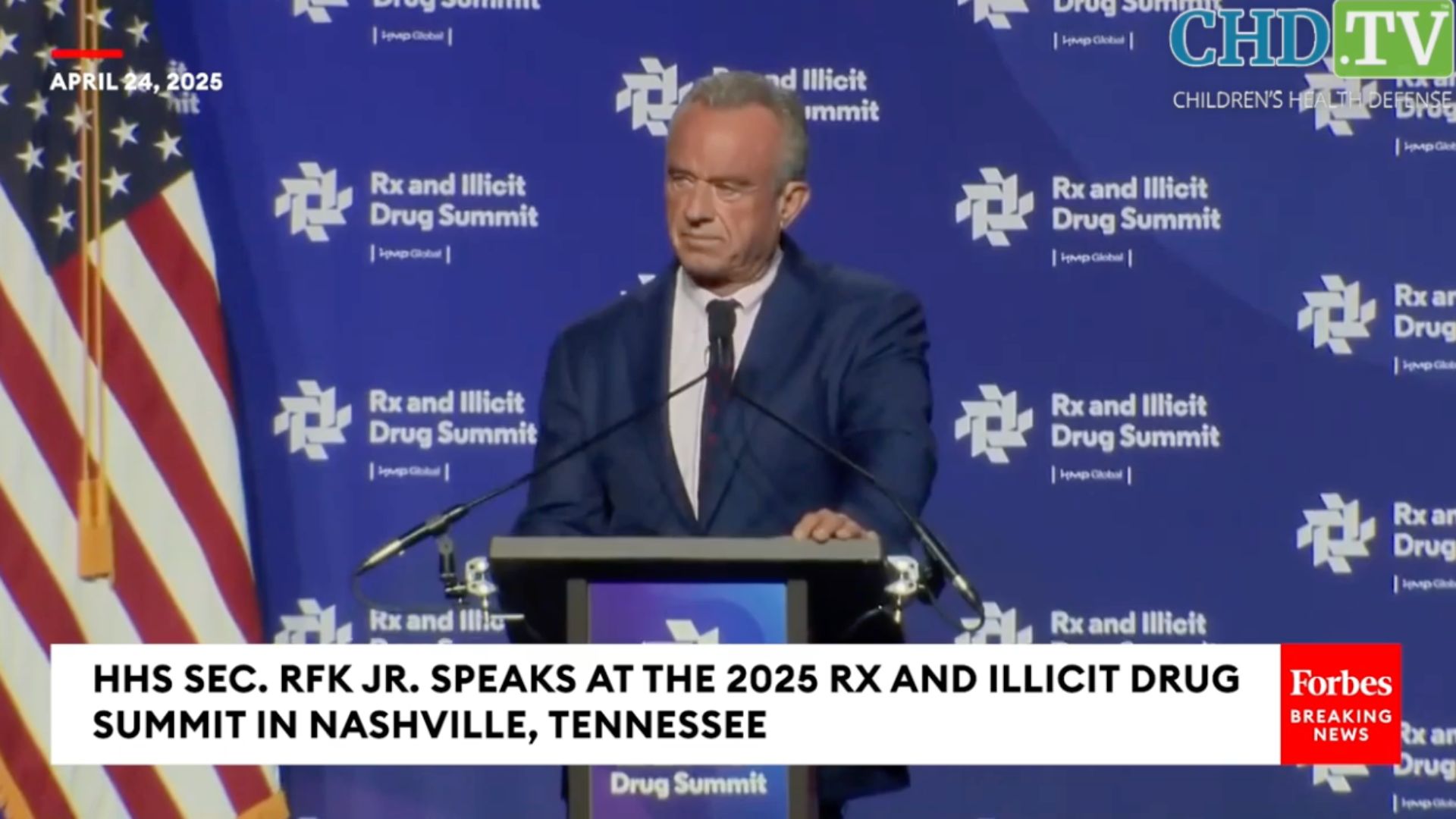 RFK Jr. Speaks at the 2025 RX and Illicit Drug Summit in Nashville, Tennessee