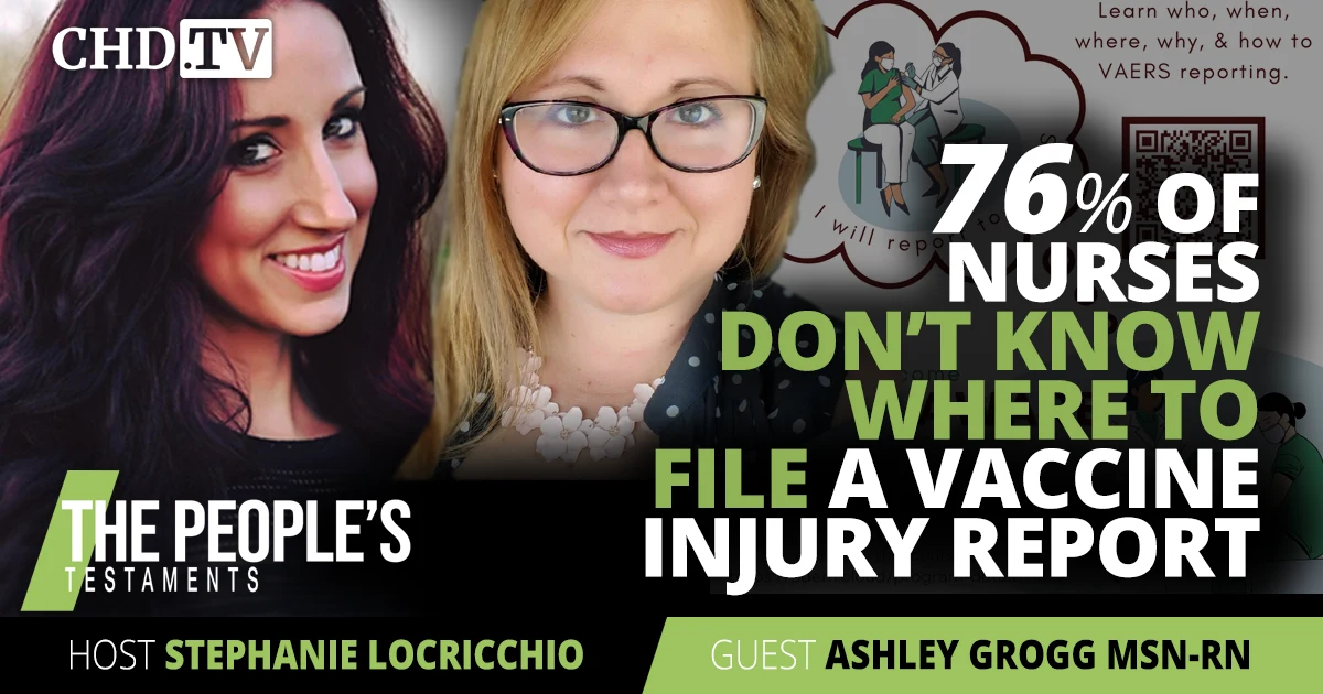 Staggering 76 Percent Of Nurses Don't Know Where to File a Vaccine Injury Report