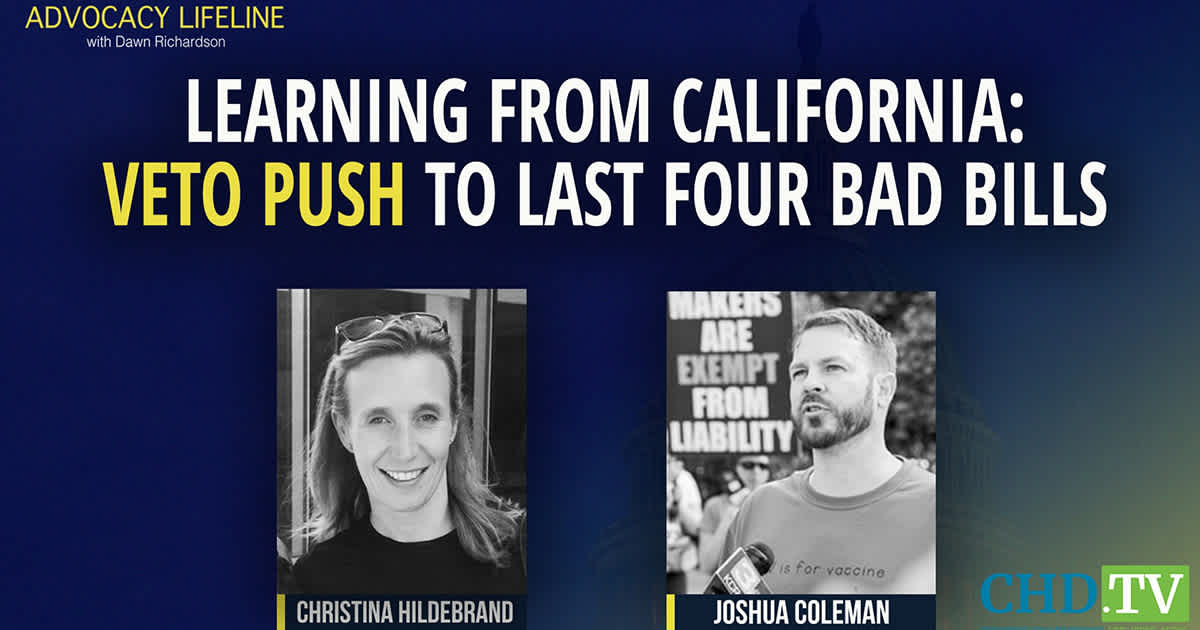 Learning from California + Veto Push for Last Four Bad Bills With Josh Coleman and Christina Hildebrand