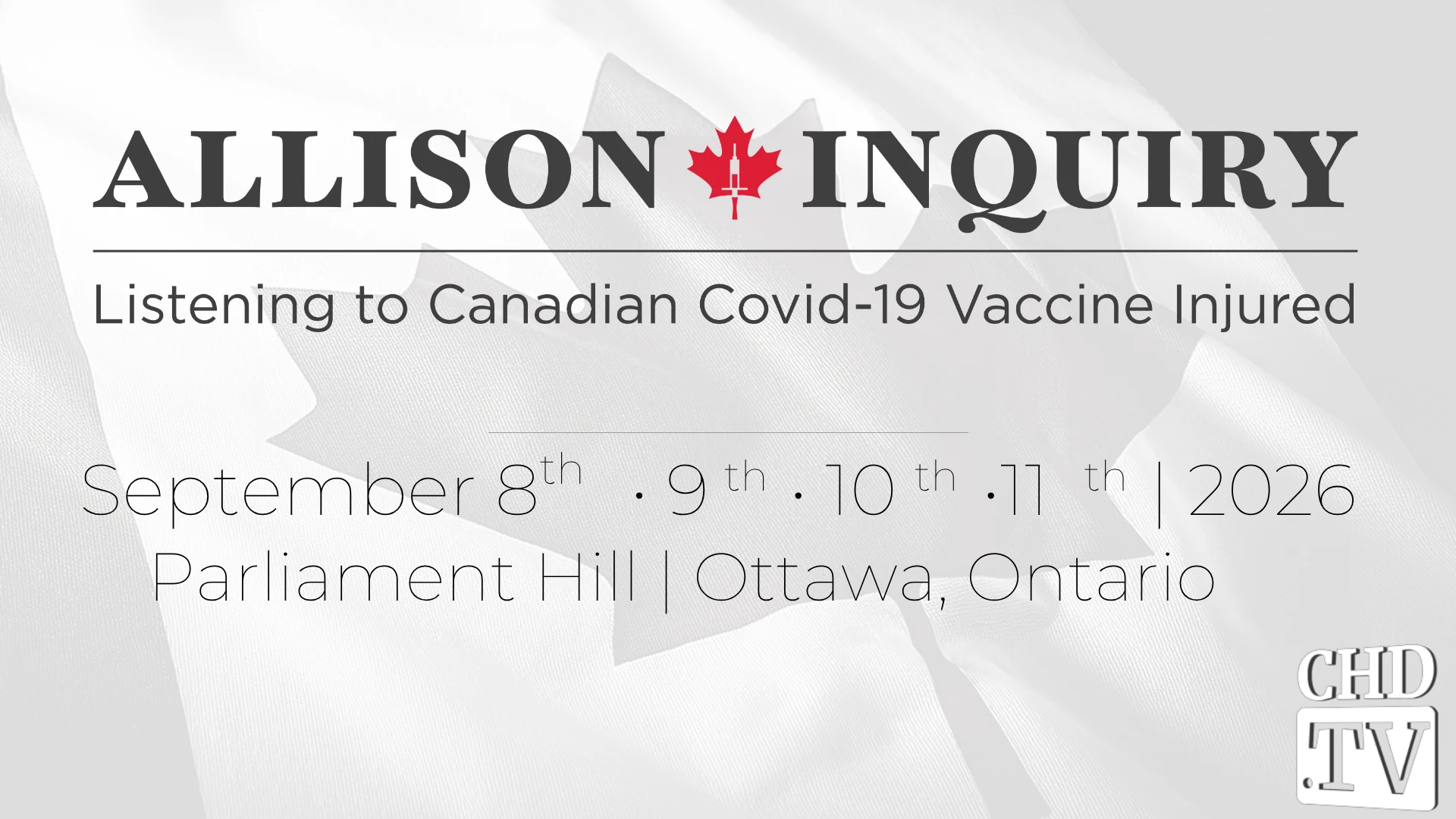 Allison Inquiry: Listening to Canadian COVID-19 Vaccine Injured | Day 2
