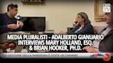 Media Pluralisti - Adalberto Gianuario Interviews Mary Holland, Esq. & Brian Hooker, Ph.D.