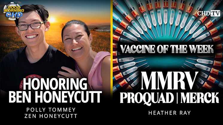 Honoring Ben Honeycutt + Vaccine of the Week: ProQuad