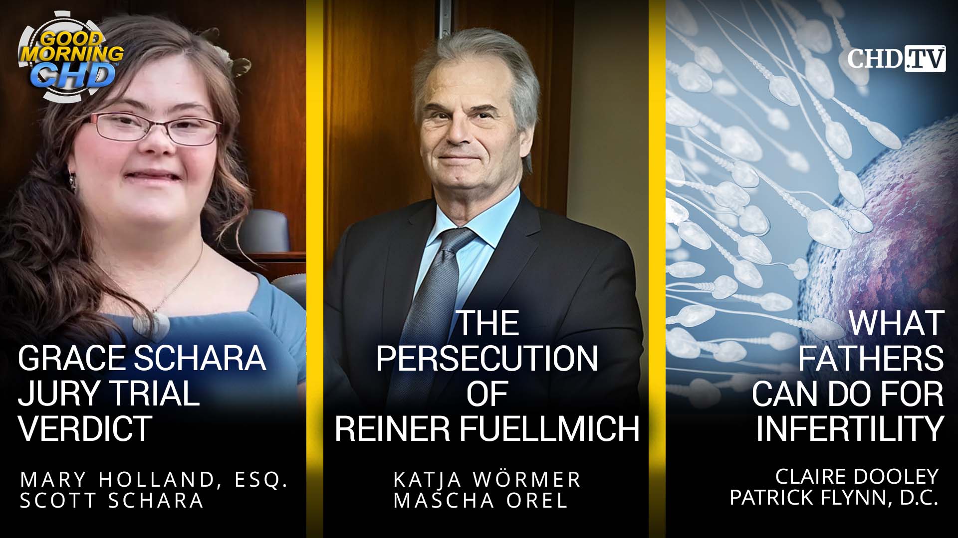Grace Schara Jury Trial Verdict + The Persecution of Reiner Fuellmich  + What Fathers Can Do For Infertility