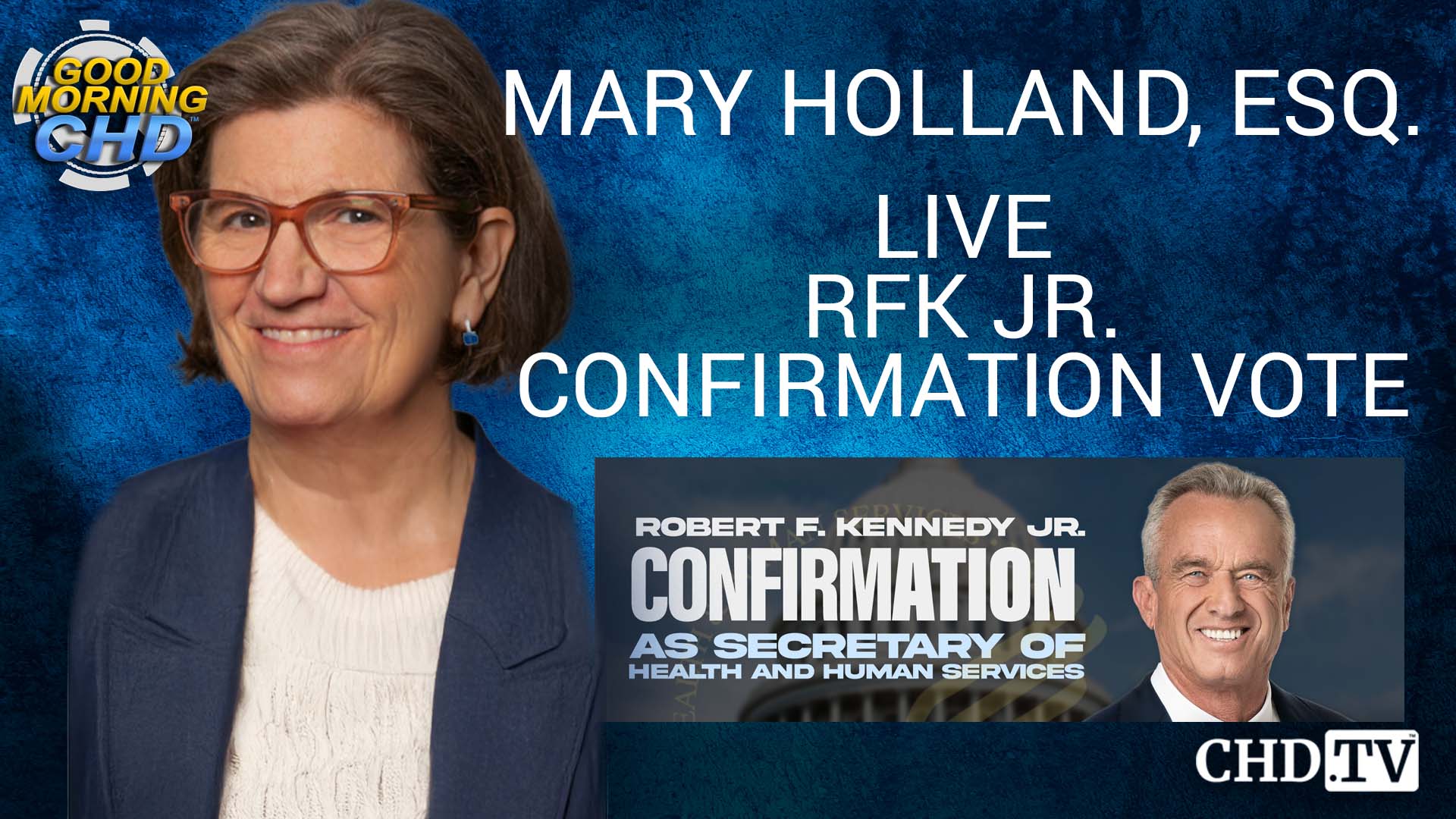 Live RFK Jr. Confirmation Vote With Mary Holland, Esq.