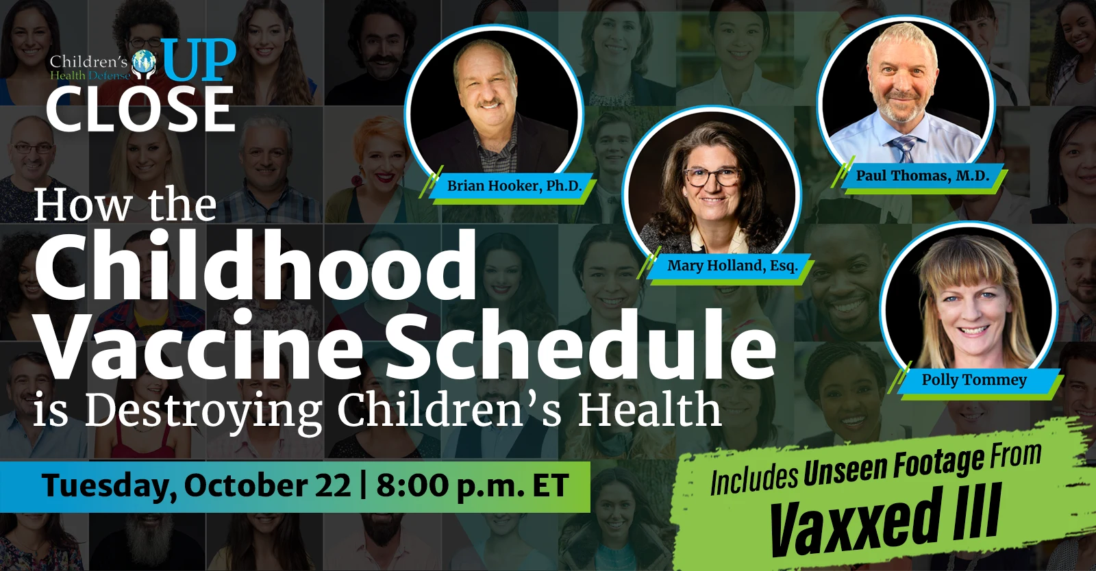 CHD UpClose: Unseen Footage From Vaxxed 3 | Oct. 22