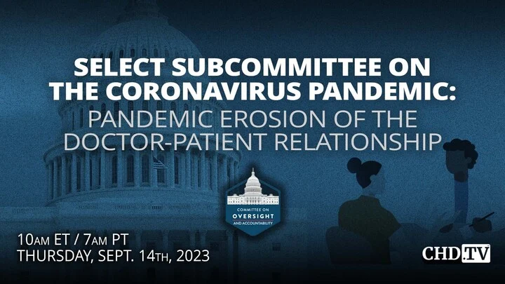 Dr. Jeffrey Singer Testifies on the ‘Assault’ of Physician Autonomy + the Erosion of the Doctor-Patient Relationship 