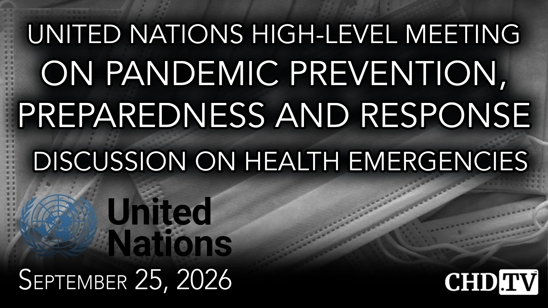 What Next in the Quest To Protect People From Health Emergencies and Pandemics?