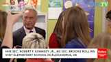 RFK Jr, Brooke Rollins Visit Elementary School To Highlight Nutrition Reforms To Combat Obesity