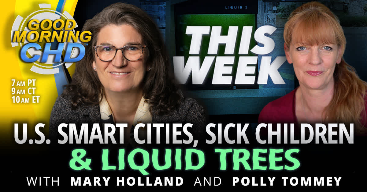US Smart Cities, Sick Children + Liquid Trees