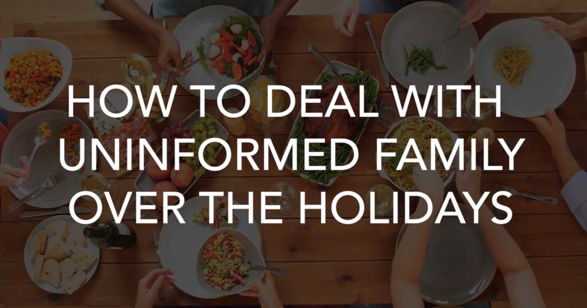 ‘How To Deal With Uninformed Family Over The Holidays’ with Andrew Wakefield