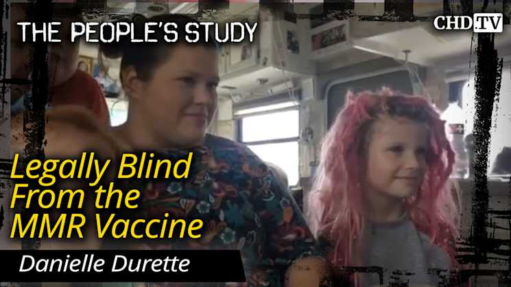 Legally Blind From the MMR Vaccine