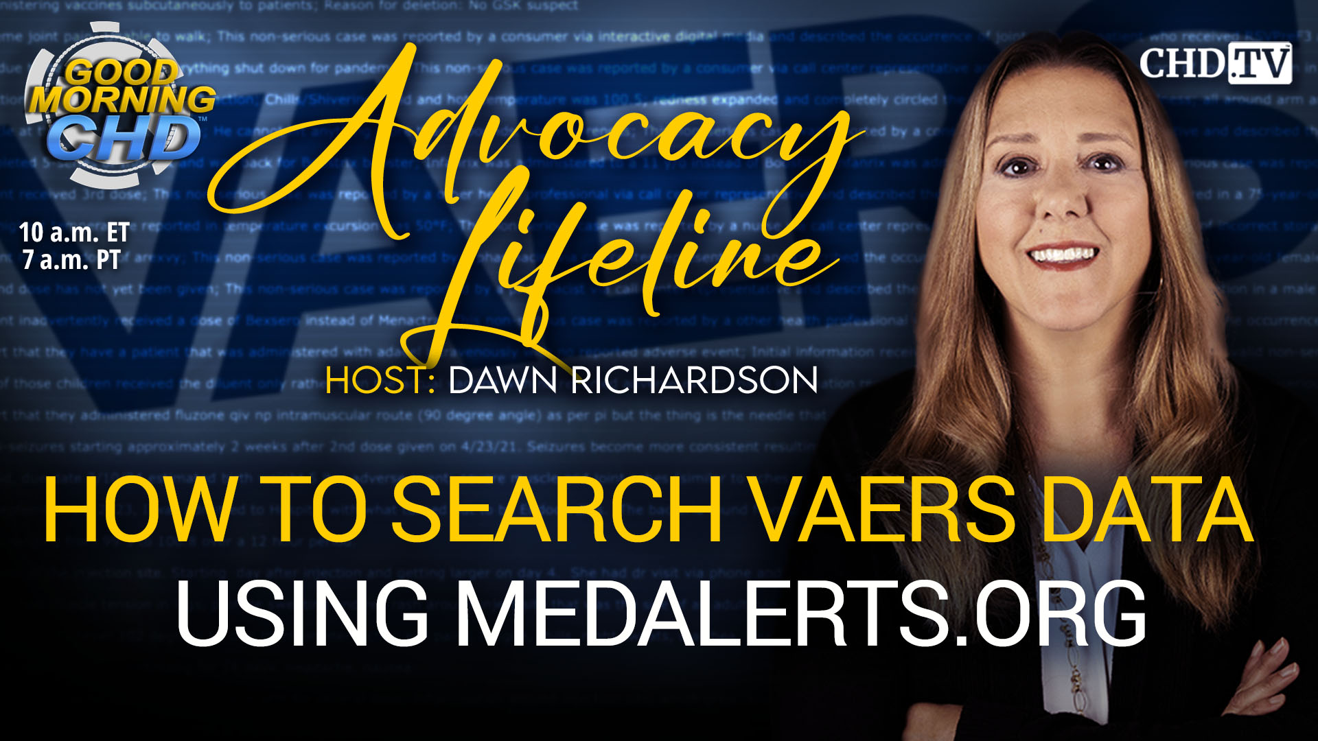 How to Search VAERS Data Using MedAlerts