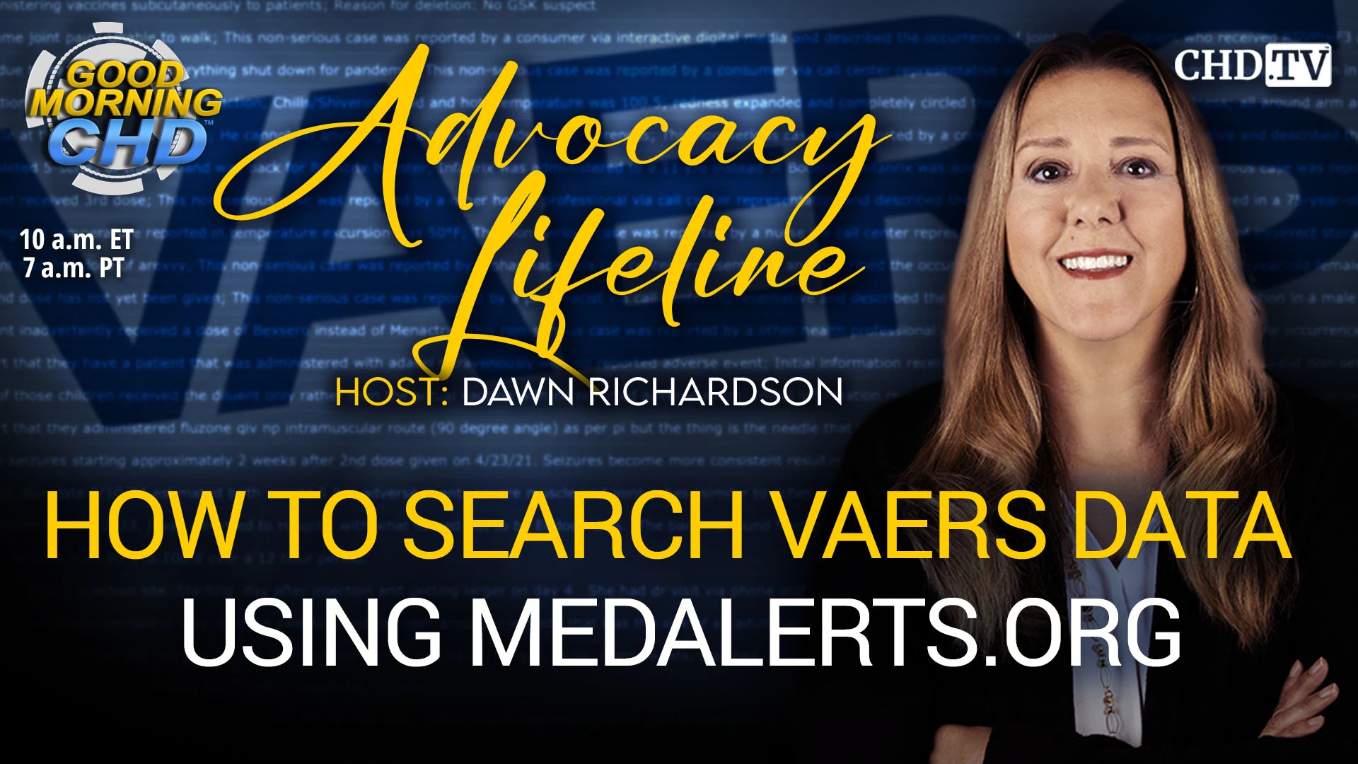 How to Search VAERS Data Using MedAlerts