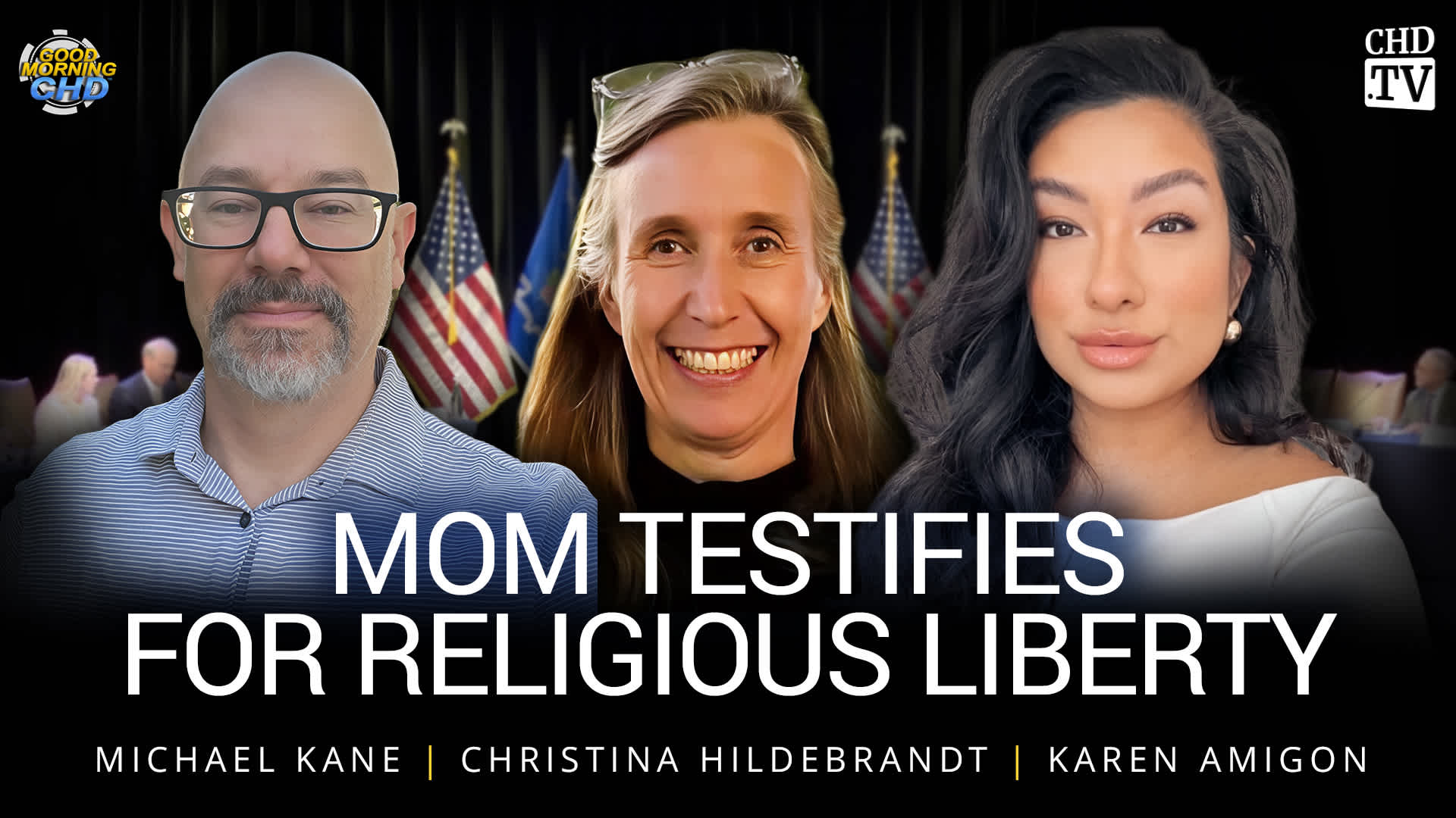 Mom Testifies for Religious Liberty
