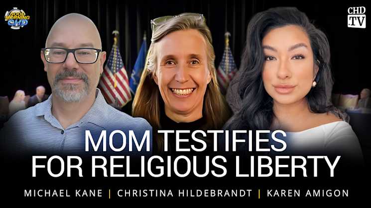 Mom Testifies for Religious Liberty