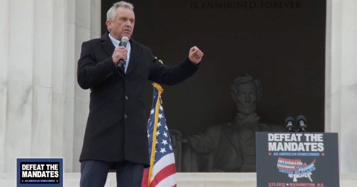 Robert F. Kennedy, Jr. Speech at Defeat the Mandates Rally in Washington D.C.