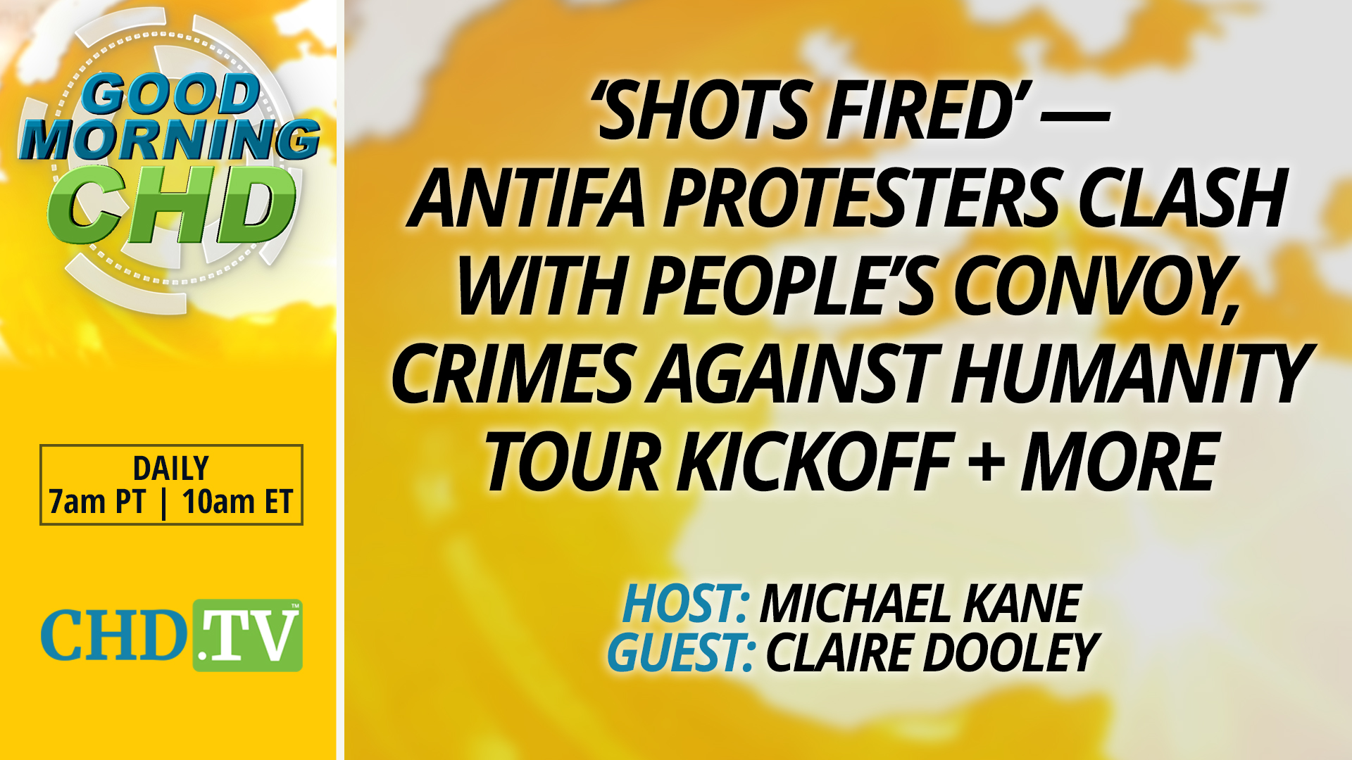 ‘Shots Fired’ — Antifa Protesters Clash With People’s Convoy, Crimes Against Humanity Tour Kickoff + More