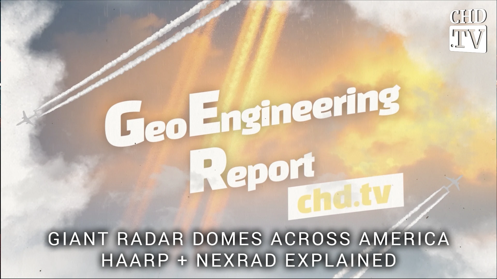 Giant Radar Domes Across America - HAARP + NEXRAD Explained