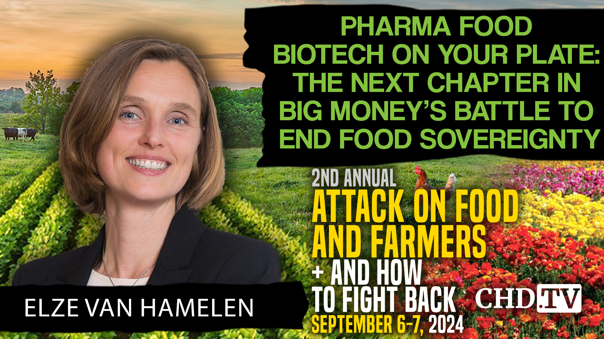 Elze van Hamelen | Pharma Food – Biotech on Your Plate: The Next Chapter in Big Money’s Battle to End Food Sovereignty
