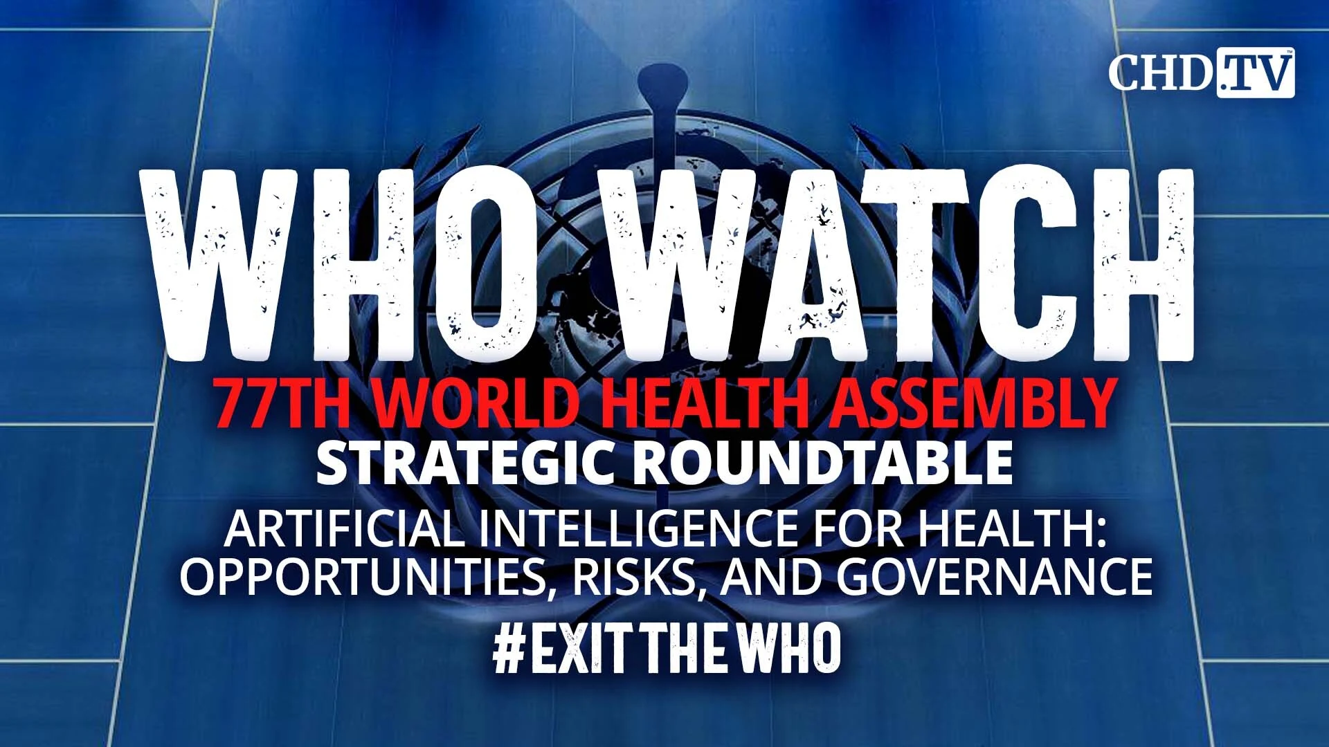 Artificial Intelligence for Health: Opportunities, Risks + Governance | Strategic Roundtable