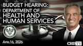 Budget Hearing: Department of Health and Human Services