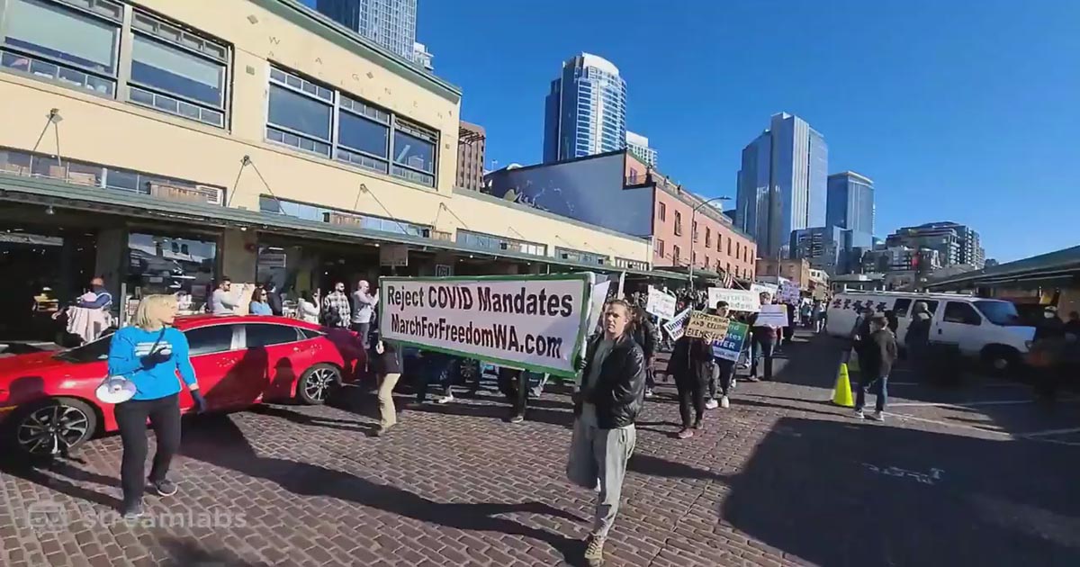 Seattle, WA – Lets March For Freedom — March 30, 2022