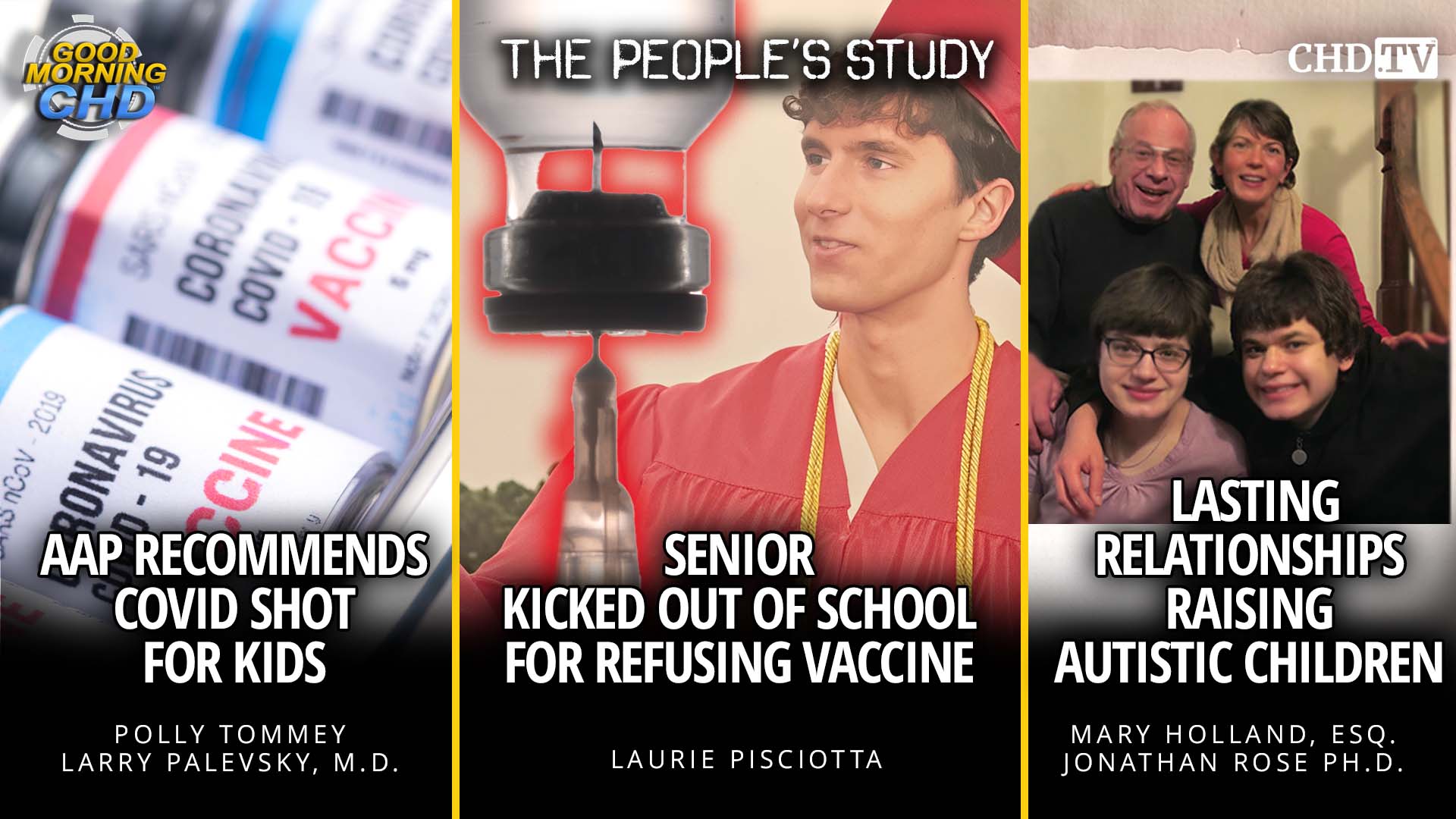 AAP Recommends COVID Shot for Kids + The People's Study + Lasting Relationships Raising Autistic Children