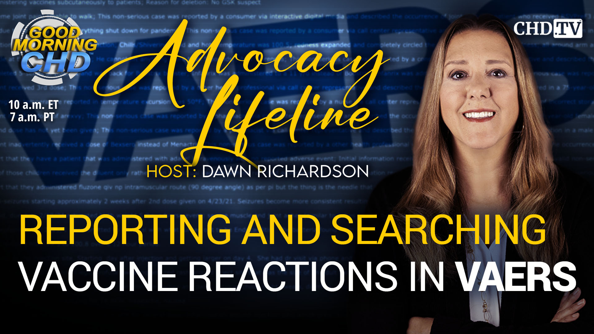 Reporting and Searching Vaccine Reactions in VAERS