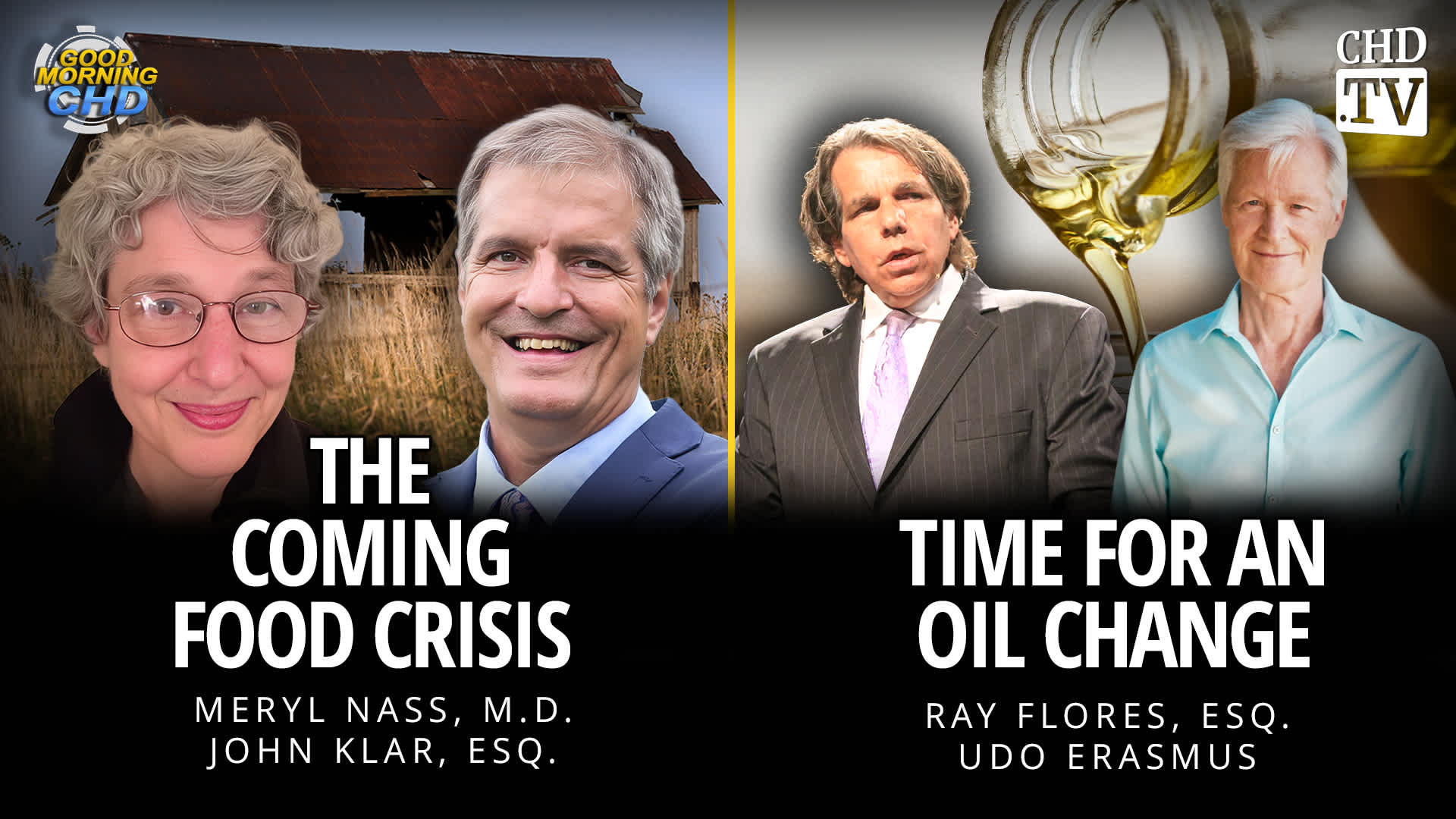 The Coming Food Crisis + Time For an Oil Change