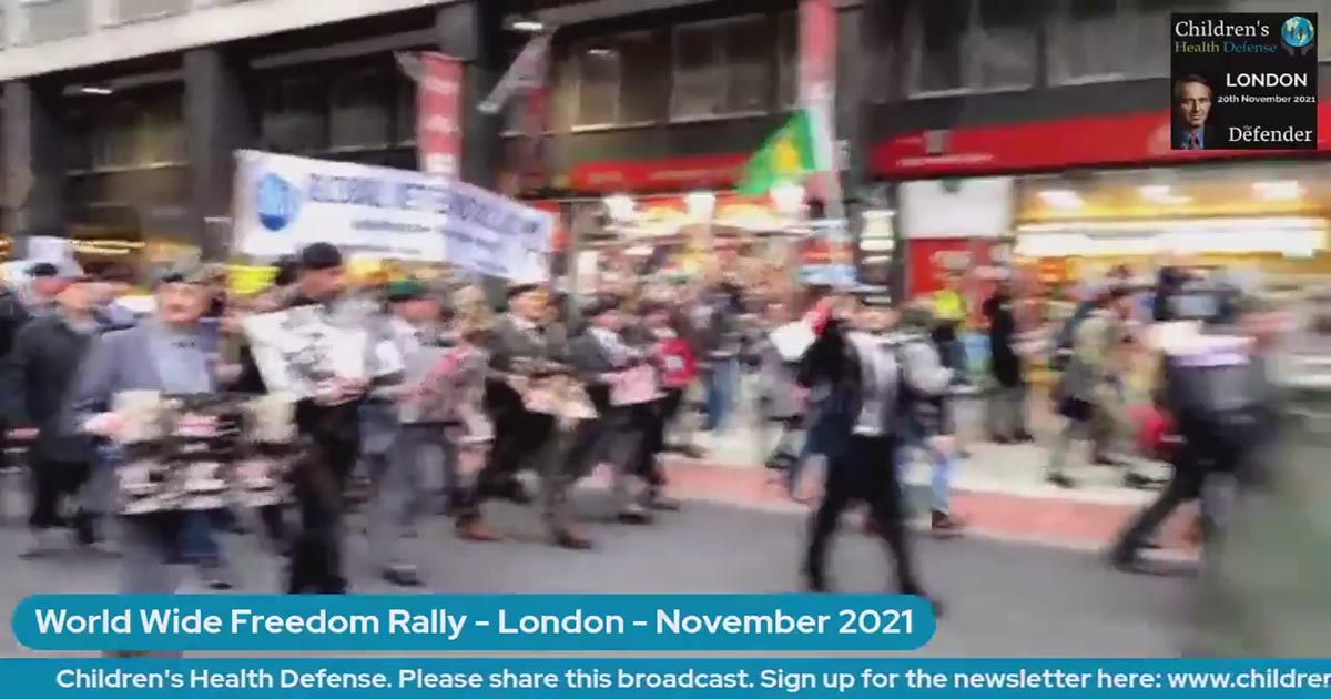 England — Worldwide Rally for Freedom