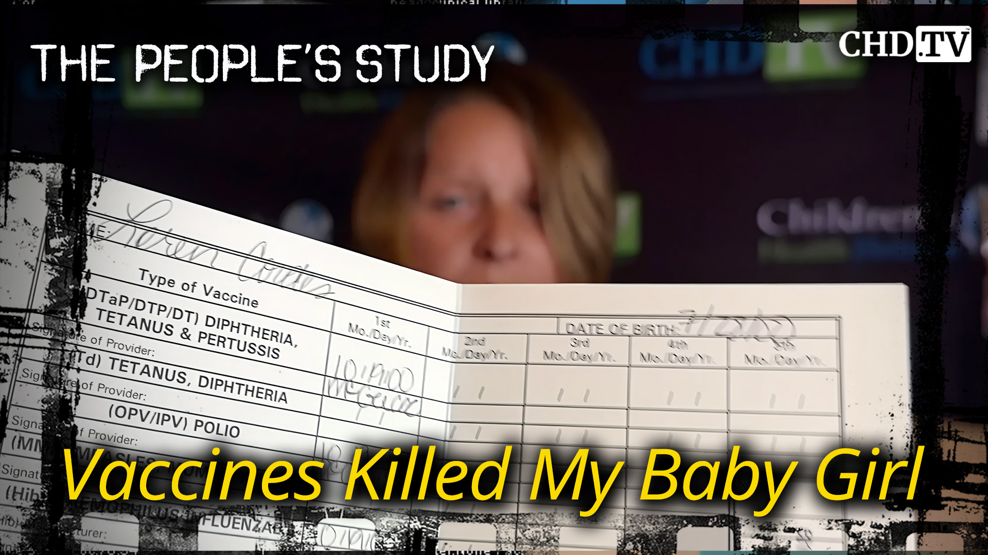 Vaccines Killed My Baby Girl
