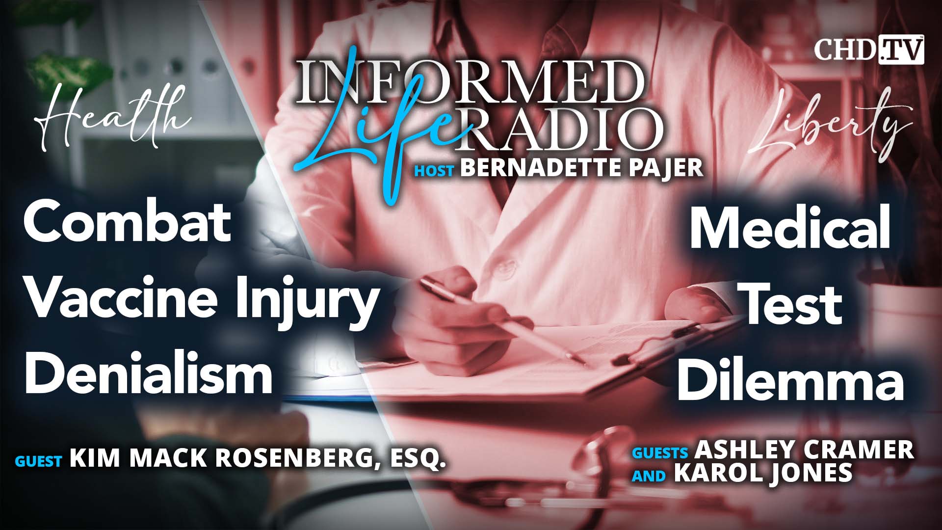 Combat Vaccine Injury Denialism + Medical Test Dilemma