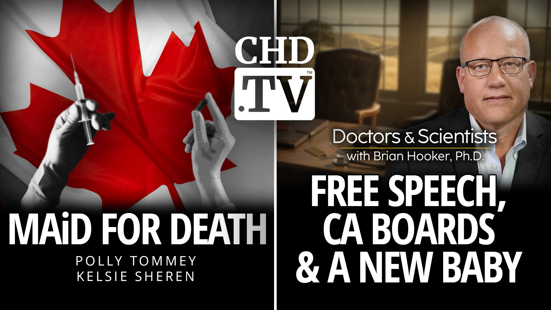 MAiD for Death + Dr. Kory: Free Speech, California Boards, and a New Baby