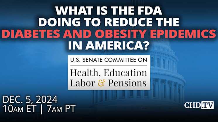 What Is the FDA Doing To Reduce the Diabetes and Obesity Epidemics in America and Take On the Greed of the Food and Beverage Industry?