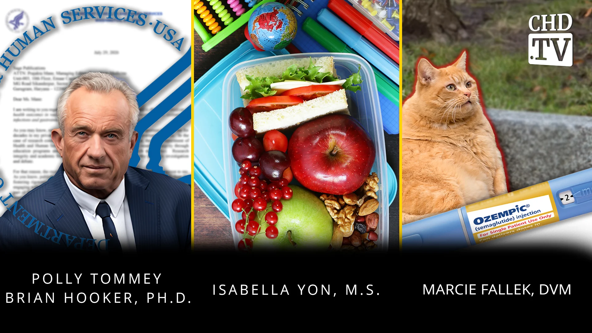 Fauci's Fraud & RFK Jr. Supports CHD Science + What's in a School Lunch? + Ozempic for Pets 