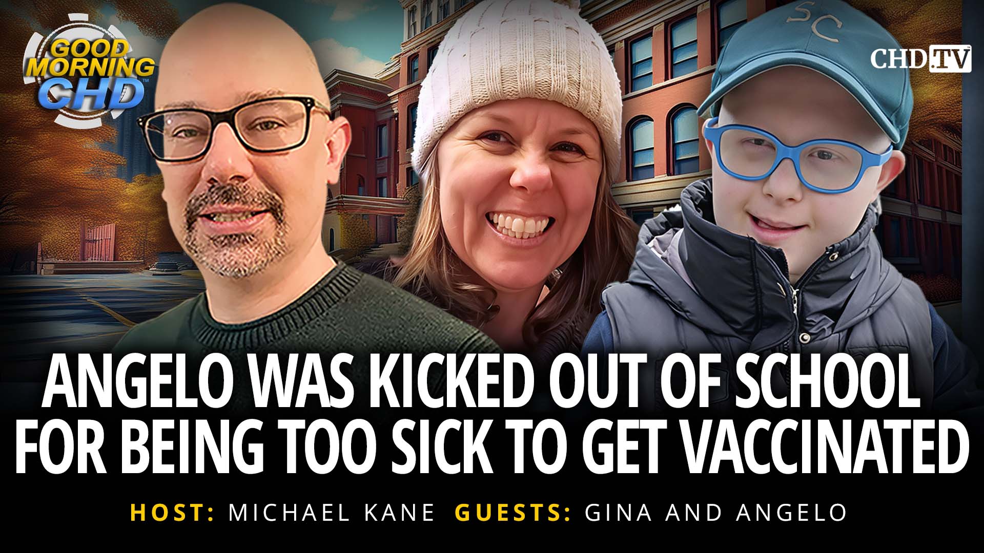 Angelo Was Kicked Out of School  for Being Too Sick To Get Vaccinated