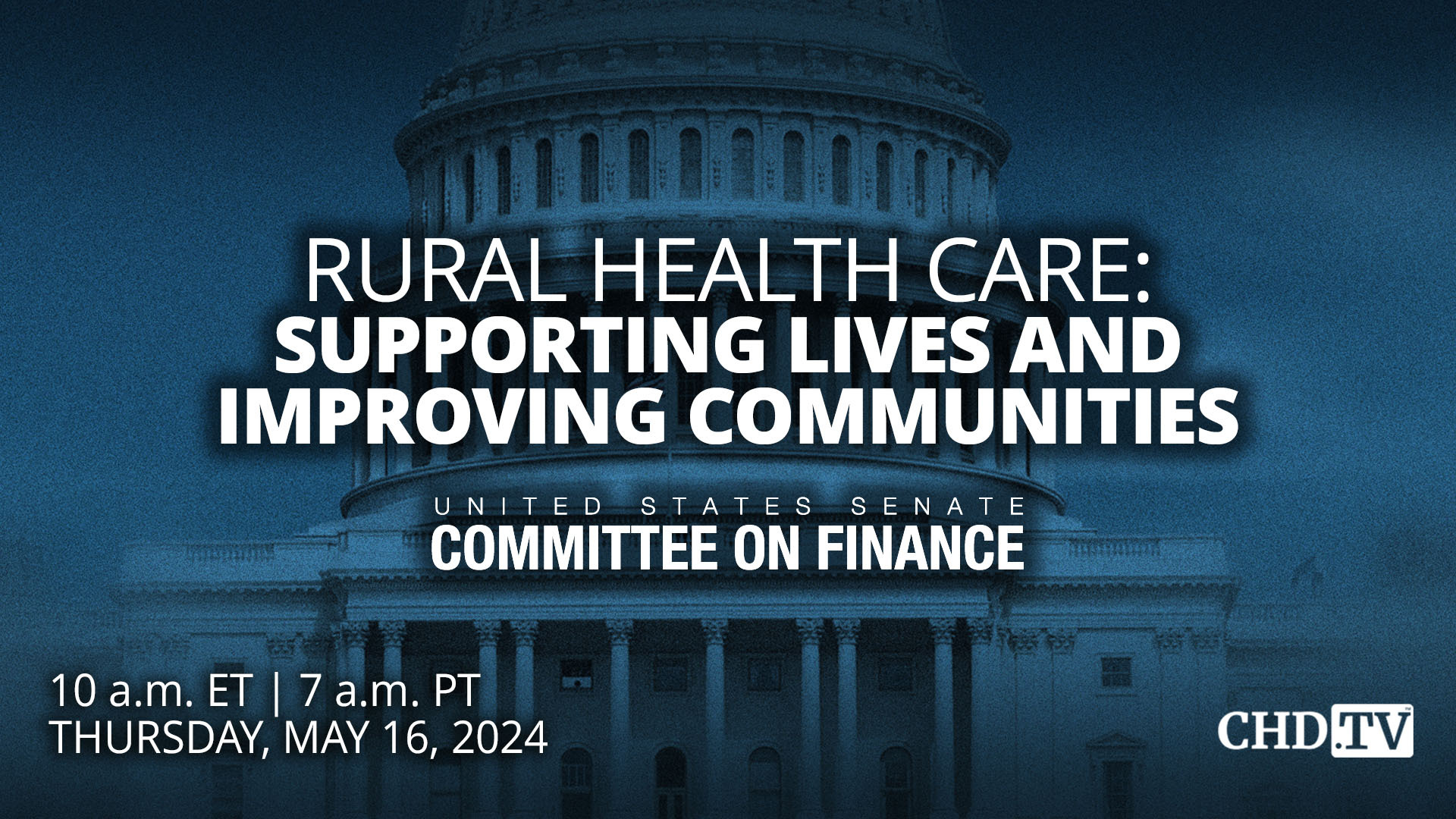 Rural Health Care: Supporting Lives + Improving Healthcare | May 16