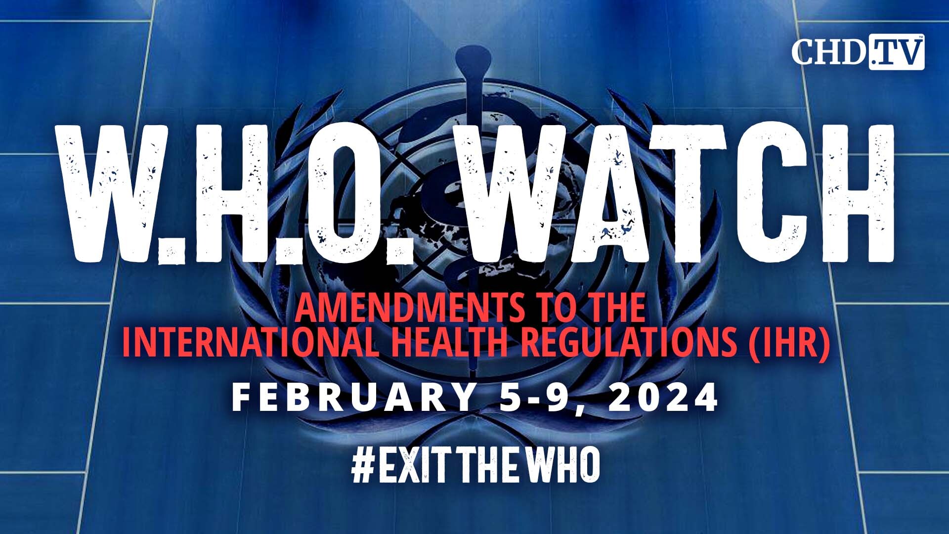 WHO WATCH Seventh Meeting of the Working Group on Amendments to the