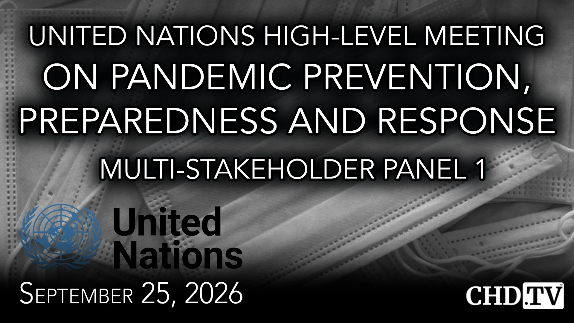 The World Together Panel: Multilateral Action for Coordinated Pandemic Prevention, Preparedness and Response