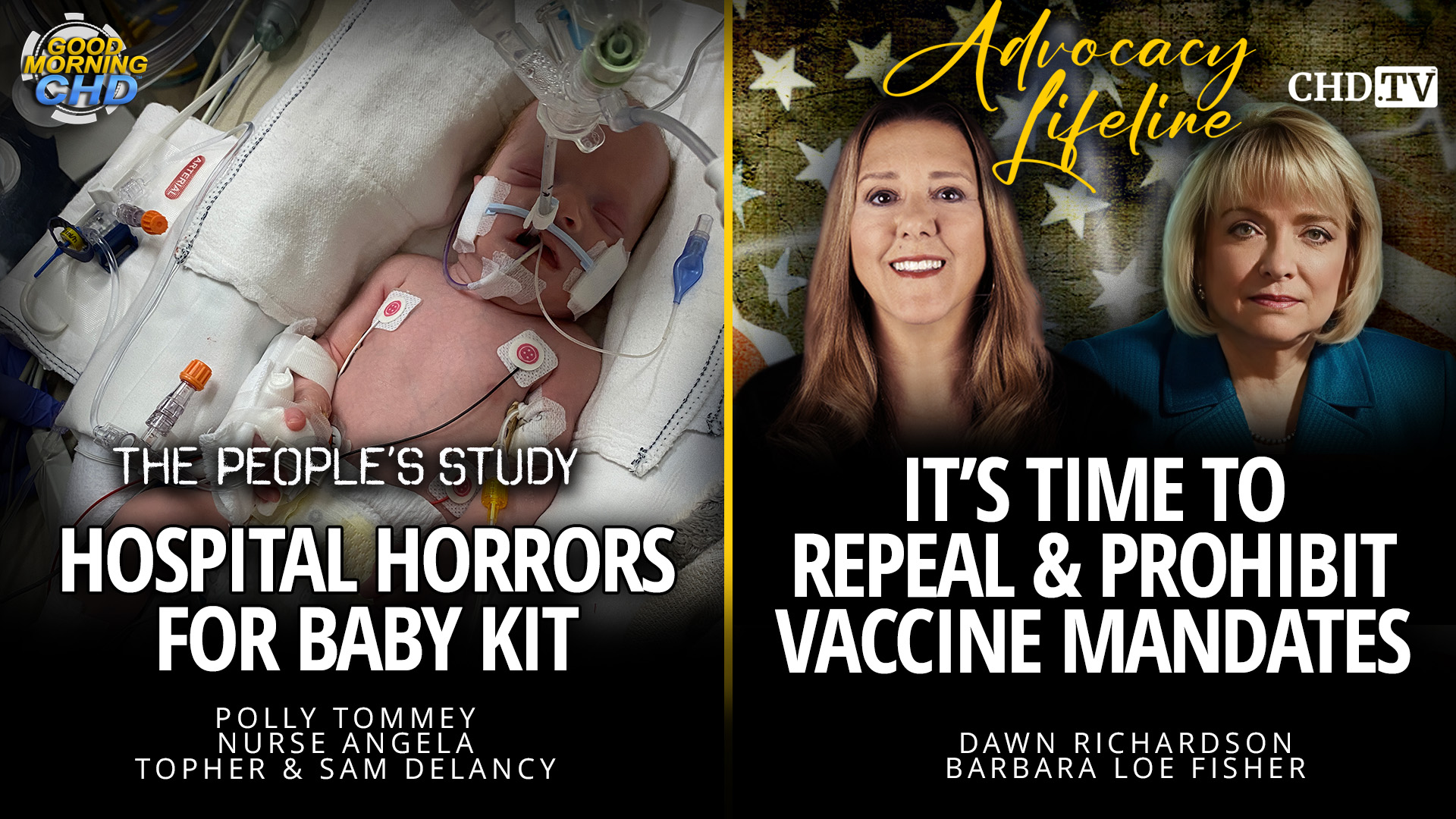 Hospital Horrors for Baby Kit + It's Time To Repeal & Prohibit Vaccine Mandates