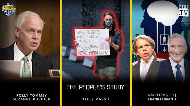 Sen. Ron Johnson: Unmasked + COVID Cleaning Policy Injury + Transformational Cleansing